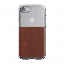 Nomad Clear Case iPhone 7 / 8 Plus brown