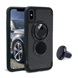 Rokform Crystal case iPhone X / XS carbon zwart