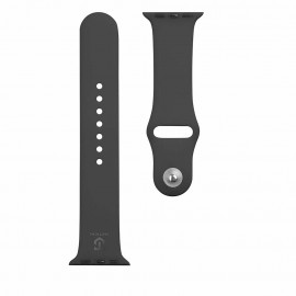 Tactical Silicone Strap for Apple Watch 38 / 40 / 41 mm black