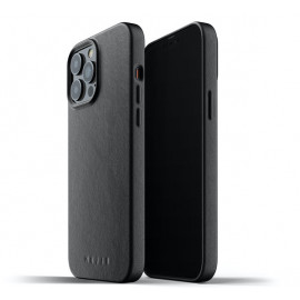 Mujjo Leather Case iPhone 13 Pro black
