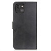 Casecentive Leather Wallet case with closure iPhone 13 Mini black