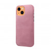 Casecentive Leather Back case iPhone 13 rose gold