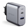 Satechi 30W Dual Port Wall Charger gray