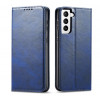 Casecentive Leren Wallet case Luxe Samsung Galaxy S21 Plus blauw