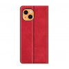 Casecentive Magnetic Leather Wallet case iPhone 13 Mini red