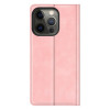 Casecentive Magnetic Leather Wallet case iPhone 13 Pro Max pink