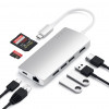 Satechi USB-C Multi-Port Adapter 4K Ethernet V2 silver 