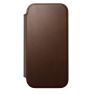 Nomad Modern Leather Folio iPhone 17 Brown sticky