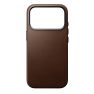 Nomad Traditional Leather Case iPhone 17 Pro Brown sticky