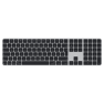 Apple Magic Keyboard Numeric with Touch ID QWERTZ DE Black sticky