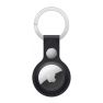 Apple AirTag Leather Key Ring Midnight sticky
