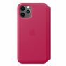 Apple leather Folio case iPhone 11 Pro Raspberry sticky