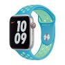 Apple Nike Sport Band Apple Watch 38mm / 40mm / 41mm Chlorine Blue / Green Glow sticky