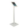 Tablet floor stand Securo iPad Mini and Galaxy Tab 3 white sticky