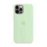 Apple Silicone MagSafe Case iPhone 12 Pro Max Pistachio sticky