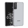 Casecentive Shockproof case Samsung Galaxy S21 black transparant sticky