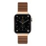 LAUT Novi Leather Loop Apple Watch 42mm / 44mm / 45mm / 49mm sepia brown sticky