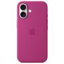 Apple Silicone MagSafe Case iPhone 16 Fuchsia sticky
