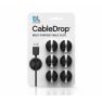 Bluelounge CableDrops 6-pack black sticky