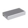Casecentive M.2 NVMe SSD Enclosure 40Gbps silver  sticky