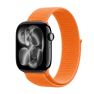Casecentive Nylon Loop Apple Watch 44mm / 45mm / 46mm / 49mm Orange sticky