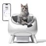 CATLINK Open X - Open Top Automatic Self-Cleaning Litter Box White sticky