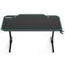 Fourze D1400 Gaming Desk green / black sticky