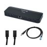 i-Tec Thunderbolt 3 Dual 4K Docking Station + USB-C / DP black cable sticky