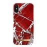 iDeal of Sweden Fashion Case iPhone X/XS Scar Red Marble sticky