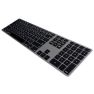 Matias Wireless Keyboard US QWERTY with Backlight for MacBook space grey sticky