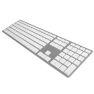 Matias Wireless Keyboard US QWERTY with Backlight silver sticky