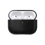 Nomad Modern Horween Leather Case for AirPods Pro 3 in black sticky