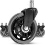 Gaming chair wheels / castors for hard floors sticky