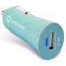 SBS eco-friendly Car Charger 12W blauw sticky