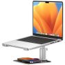 Twelve South HiRise Pro Aluminum Laptop Stand + MagSafe Holder Black sticky