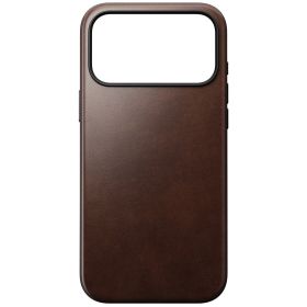 Nomad Modern Leather Case iPhone 17 Pro Max Brown