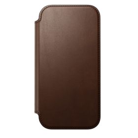 Nomad Modern Leather Folio iPhone 17 Brown