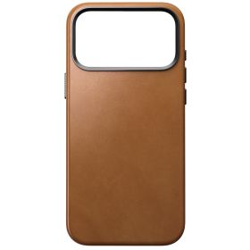 Nomad Traditional Leather Case iPhone 17 Pro Max English Tan
