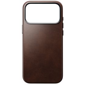 Nomad Traditional Leather Case iPhone 17 Pro Max Brown