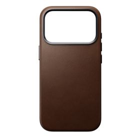 Nomad Traditional Leather Case iPhone 17 Pro Brown