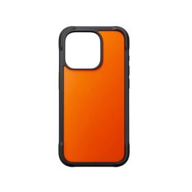 Nomad Rugged Protective case iPhone 15 Pro ultra orange