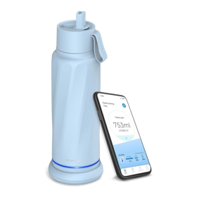 WaterH VITA Smart Water Bottle Seashell Blue