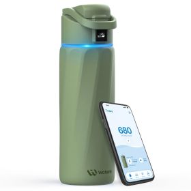 WaterH Boost Smart Water Bottle 710ml Mint Green