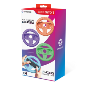 Oniverse Racing Wheel Nintendo Switch 2 Controller Holder 4-Pack
