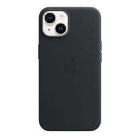 Apple leather case iPhone 14 Plus Midnight