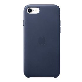 Apple leather case iPhone 7 / 8 / SE 2020 Midnight Blue
