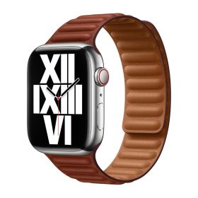 Apple Leather Link Apple Watch S/M 38mm / 40mm / 41mm / 42mm Umber