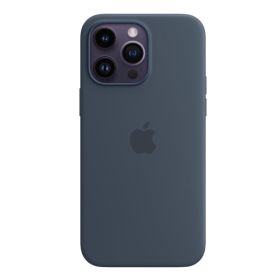 Apple Silicone MagSafe Case iPhone 14 Pro Max Storm Blue