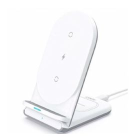 Aukey 2-in-1 Wireless Charging Stand wit