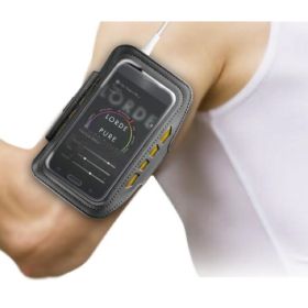 BeHello Universal LED Sportsarmband L Black